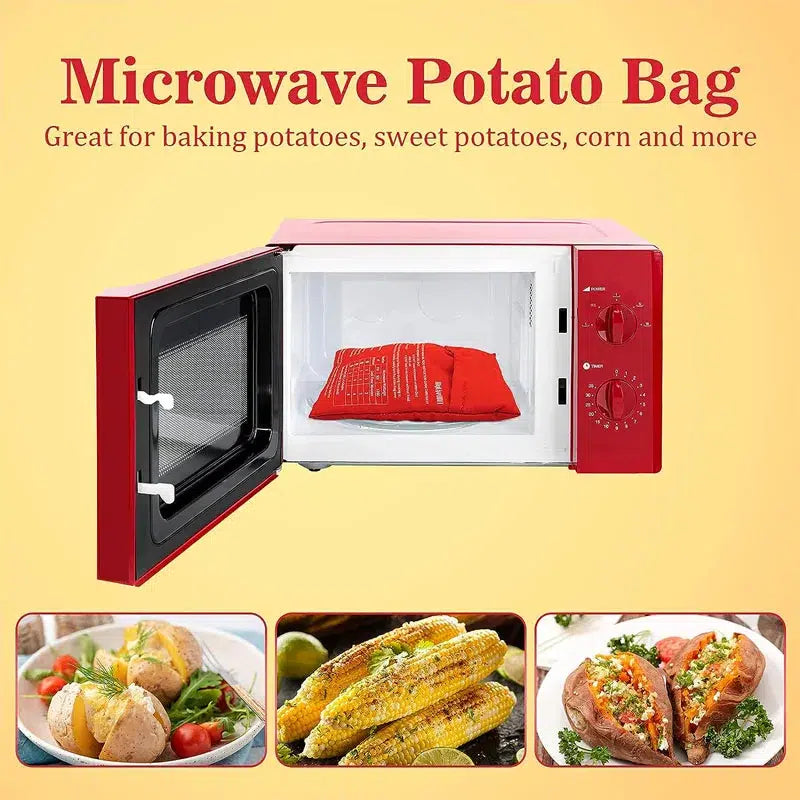 Microwave Potato bakeng Bag for Perfect Baked Potatoes - Kitchen Accessory